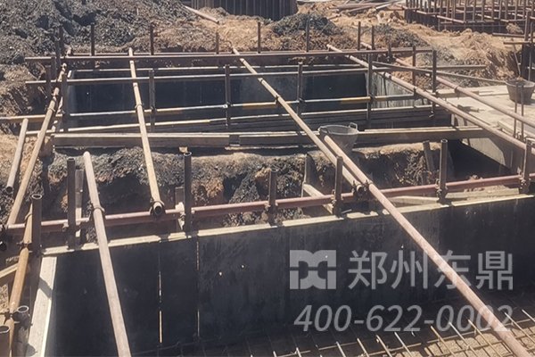 內蒙古準格爾旗煤泥烘干機土建現(xiàn)場